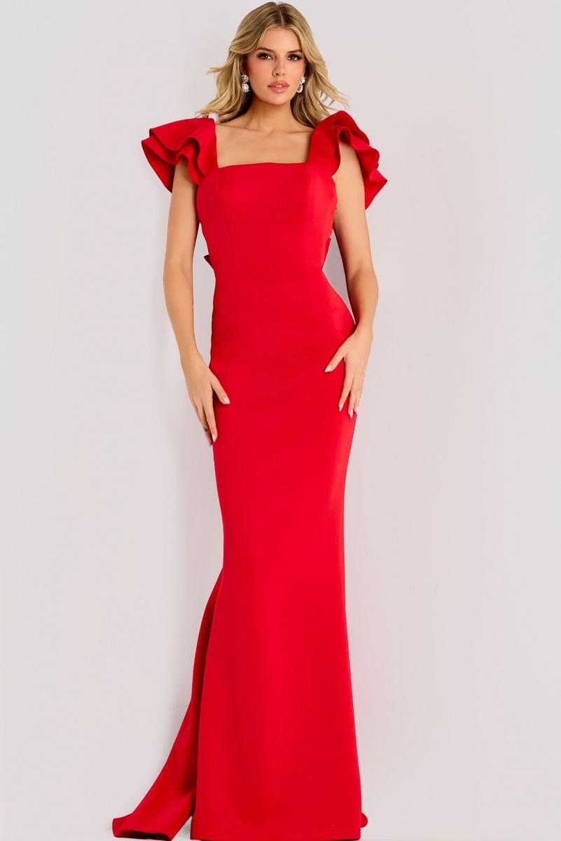Jovani 47844 — Tomato