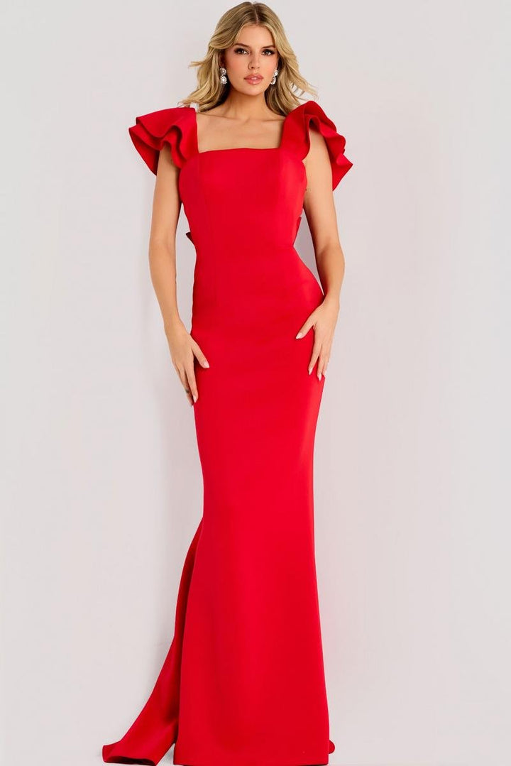Jovani 47844 — Tomato