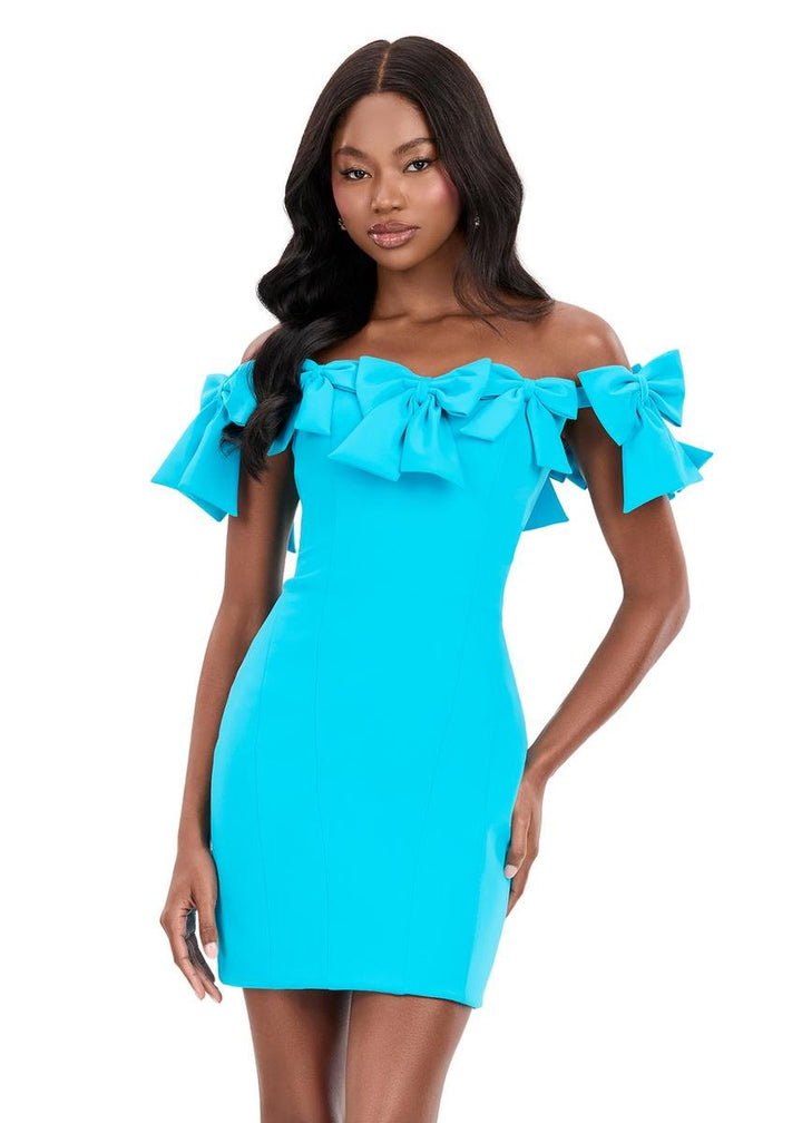 Ashley Lauren 4966 — Turquoise