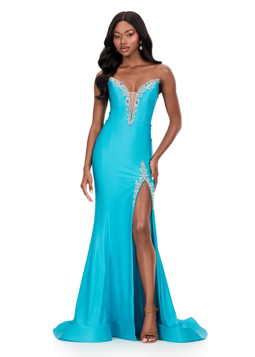 Ashley Lauren 12191 — Turquoise