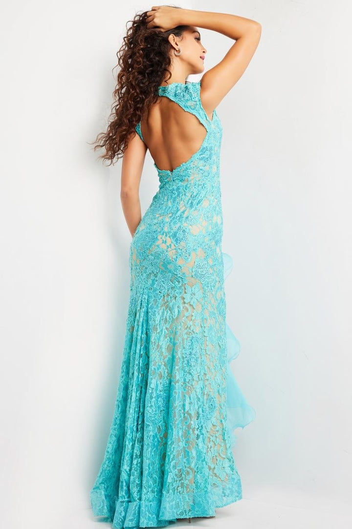 Jovani 38668 — Turquoise