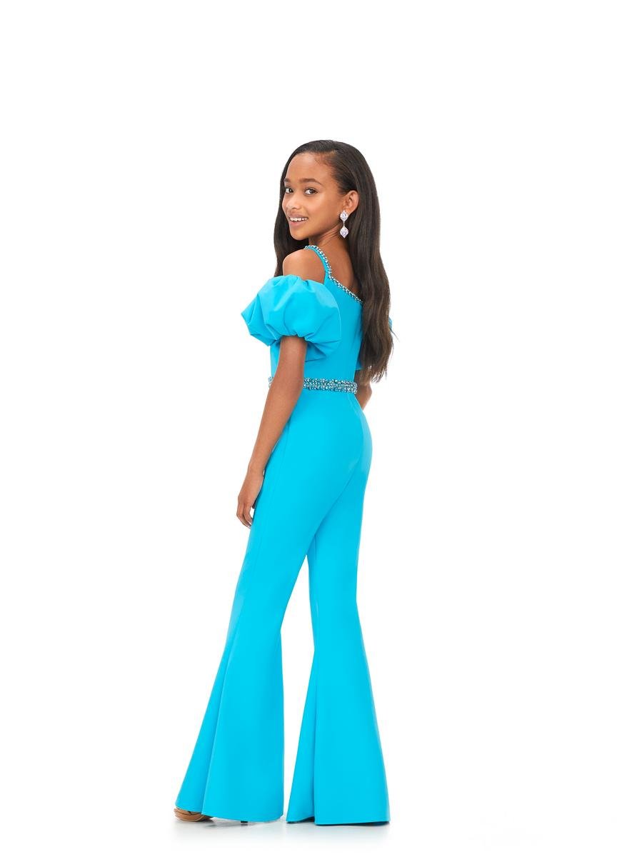 Ashley Lauren 8164 Turquoise Prom Dress