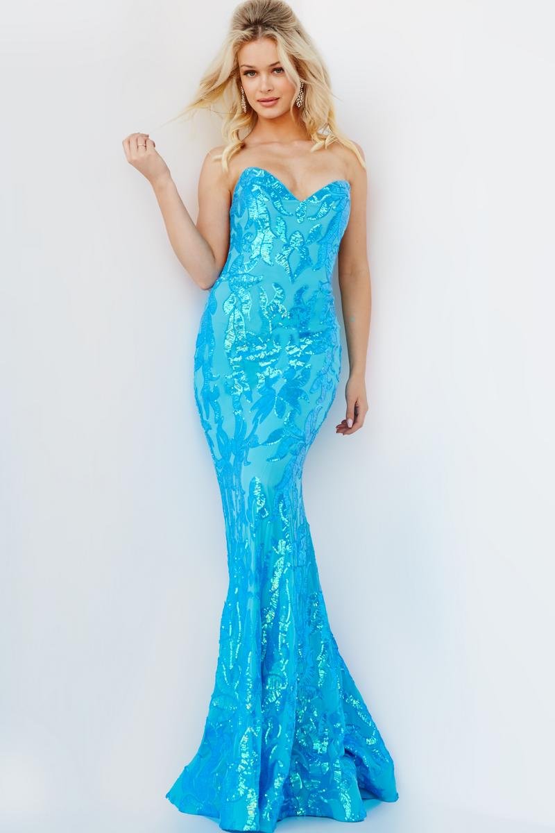 Jovani 07786 — Turquoise