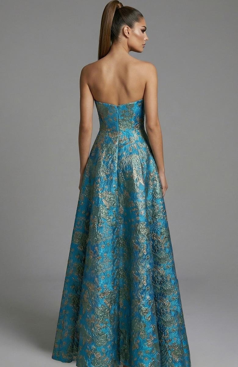 Jovani 51694 — Turquoise/Multi