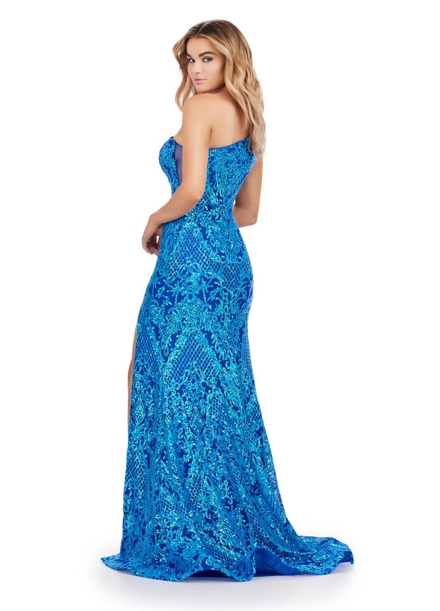 Ashley Lauren 11471 — Turquoise/Royal