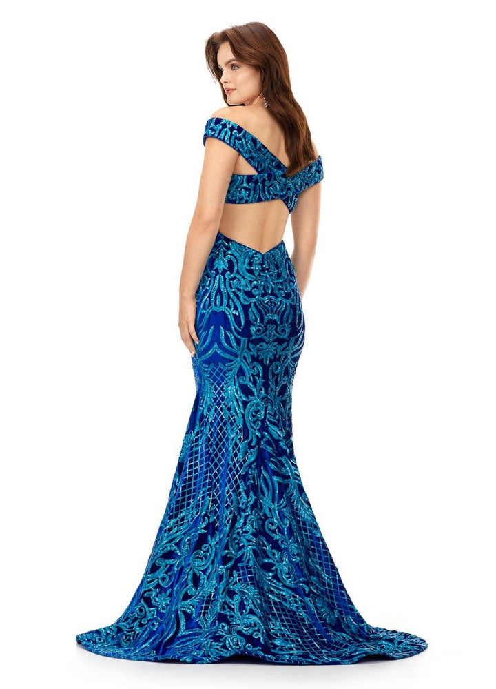 Ashley Lauren 11330 — Turquoise/Royal