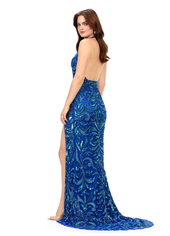 Ashley Lauren 11283 — Turquoise/Royal