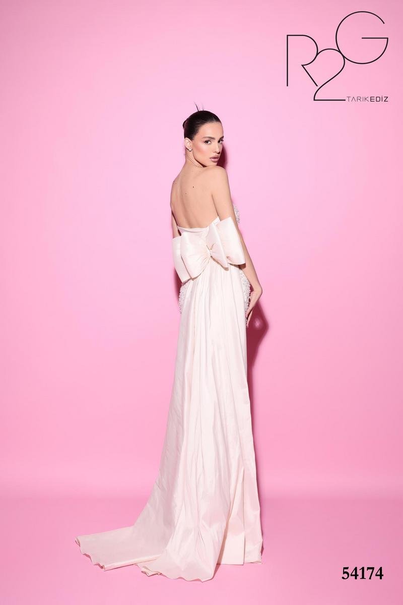 Tarik Ediz 54174 Vanilla Prom Dress