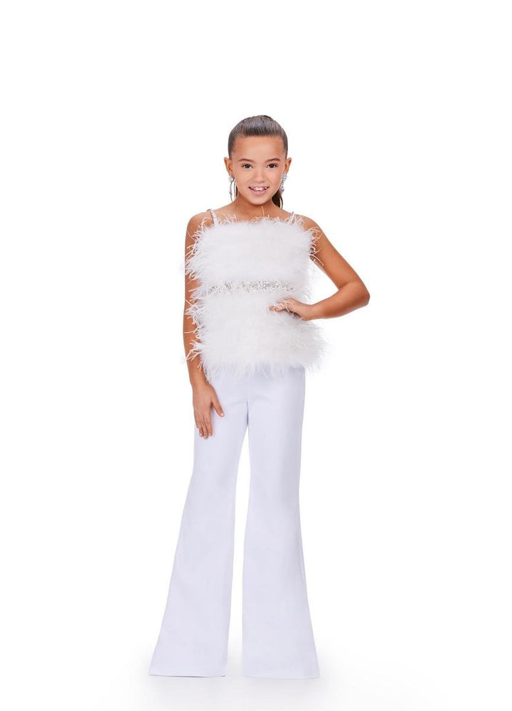 Ashley Lauren 8211 White Prom Dress