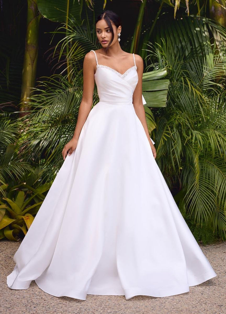 Ashley Lauren 11769 White Prom Dress