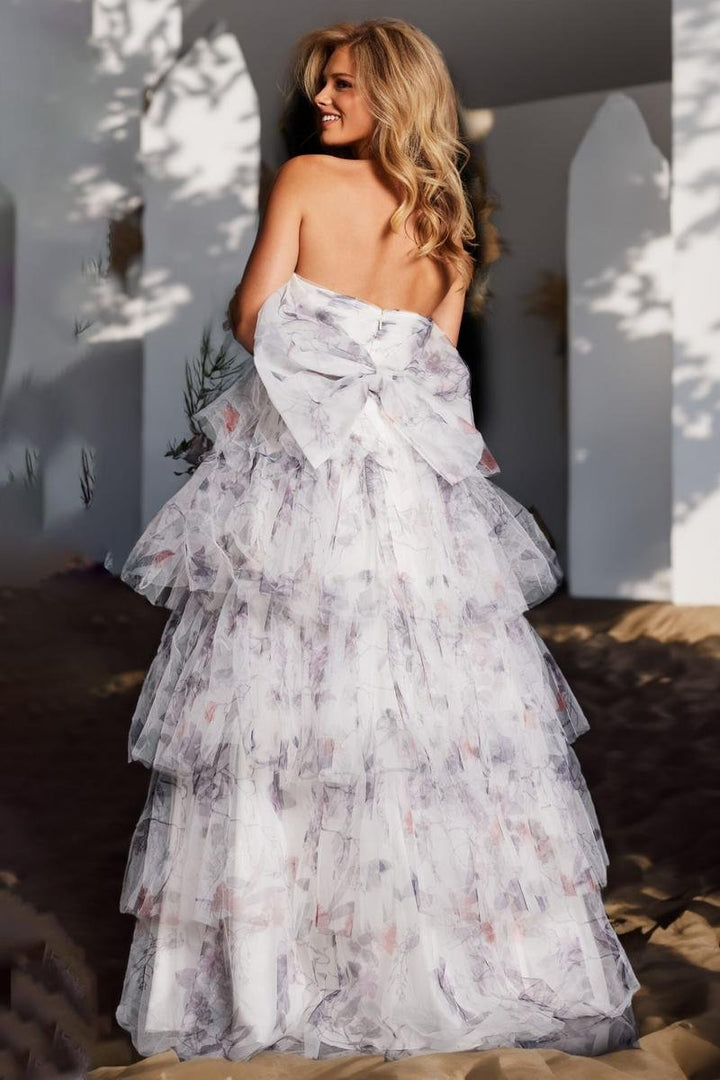 Jovani 38608 — White