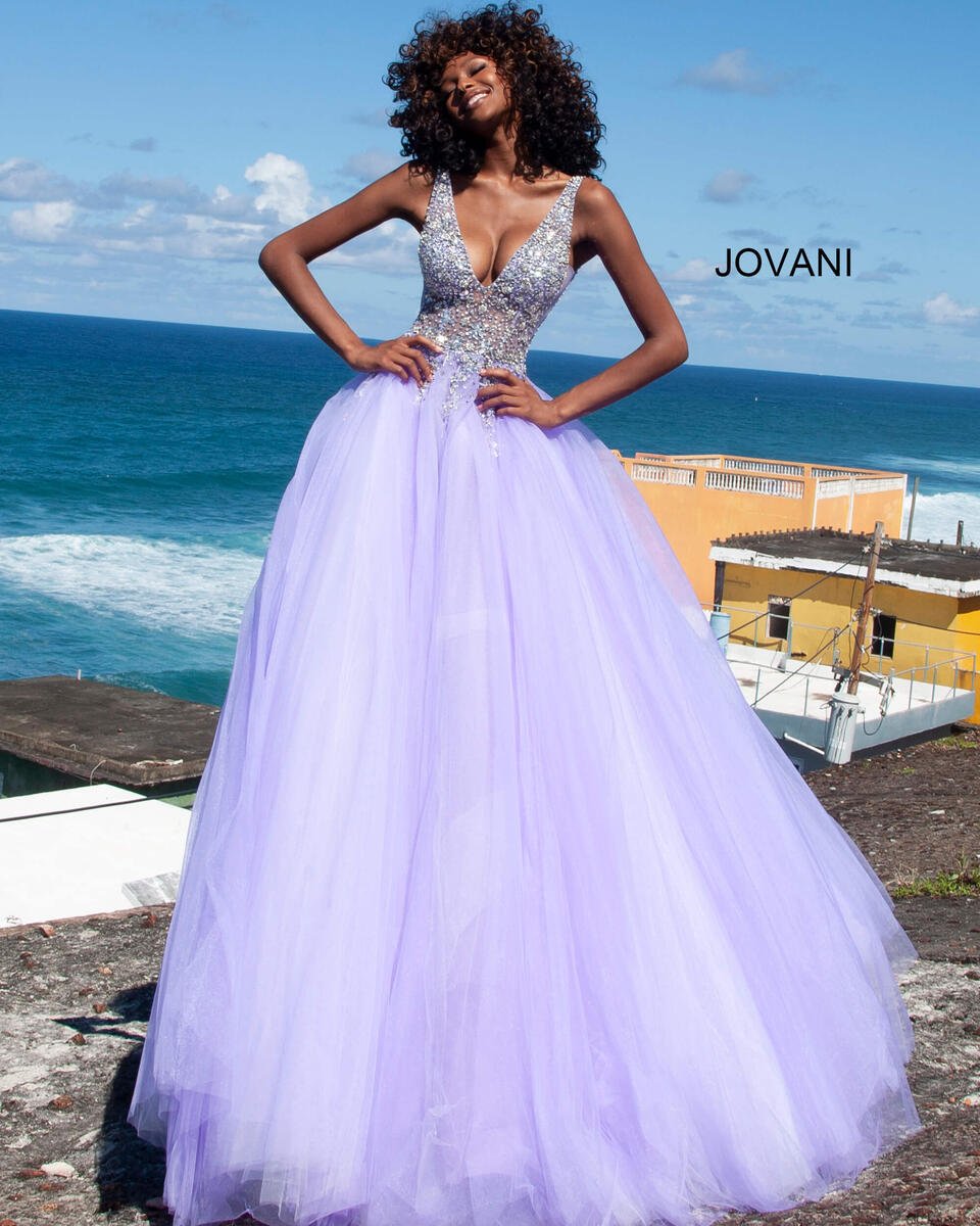 Jovani 65379 — White