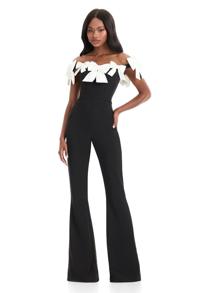 Ashley Lauren 12236 — White/Black