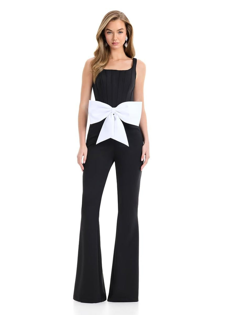 Ashley Lauren 12242 — White/Black