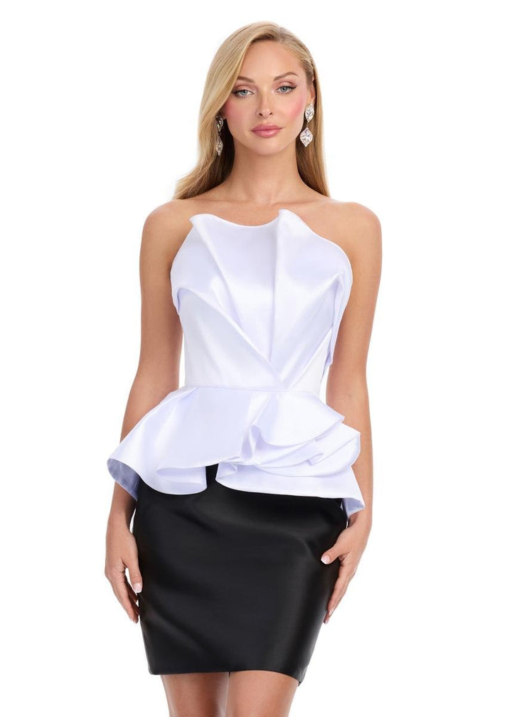 Ashley Lauren 4800 — White/Black