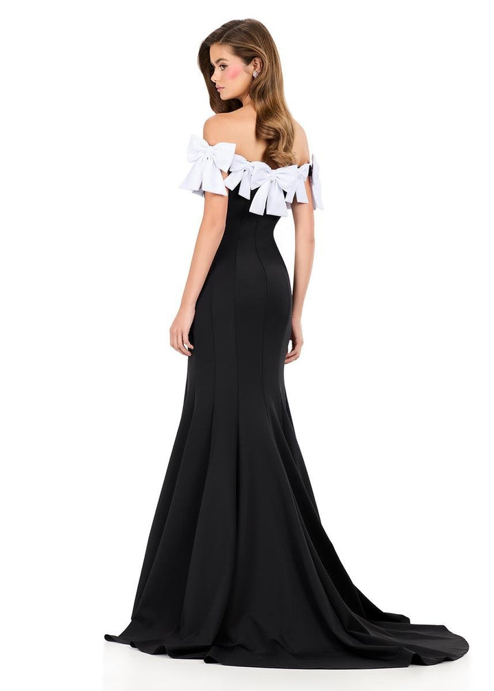 Ashley Lauren 12288 — White/Black