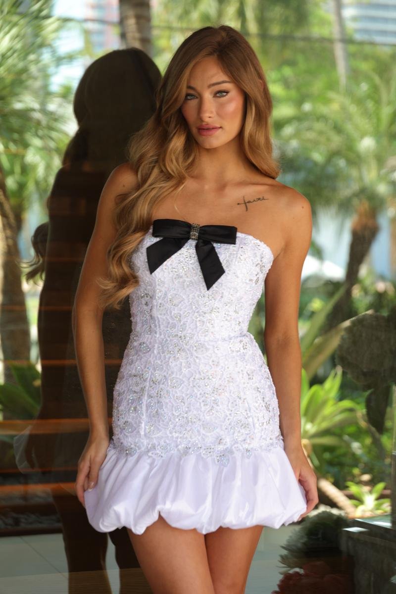 Ava Presley 26380 — White/Black