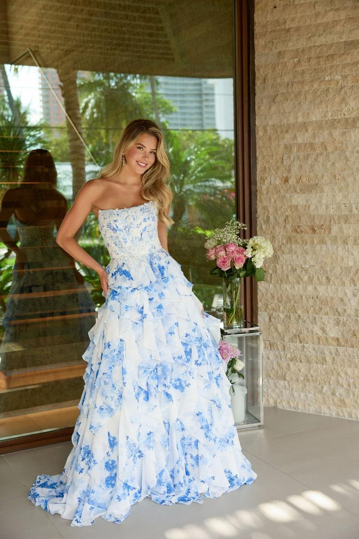 Ava Presley 47145 — White/Blue