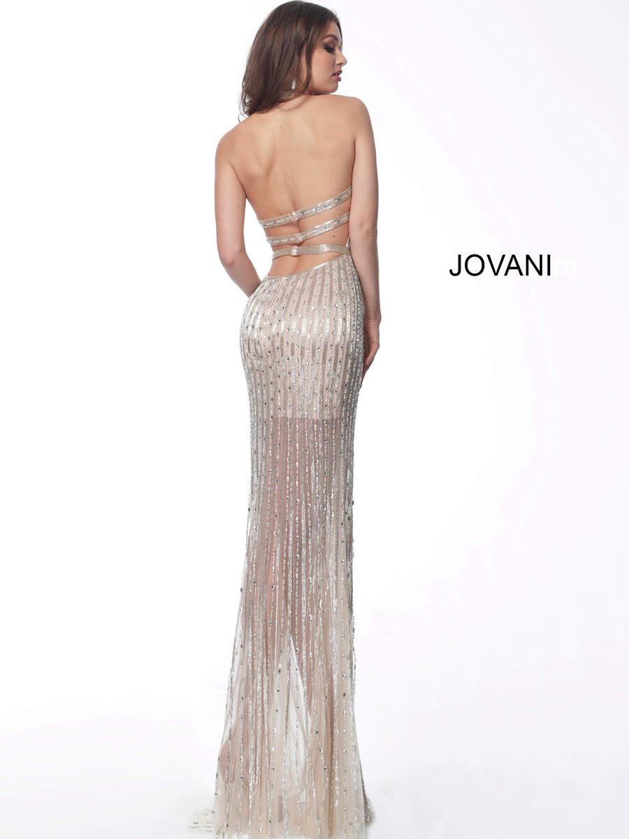 Jovani 62998 — White/Nude