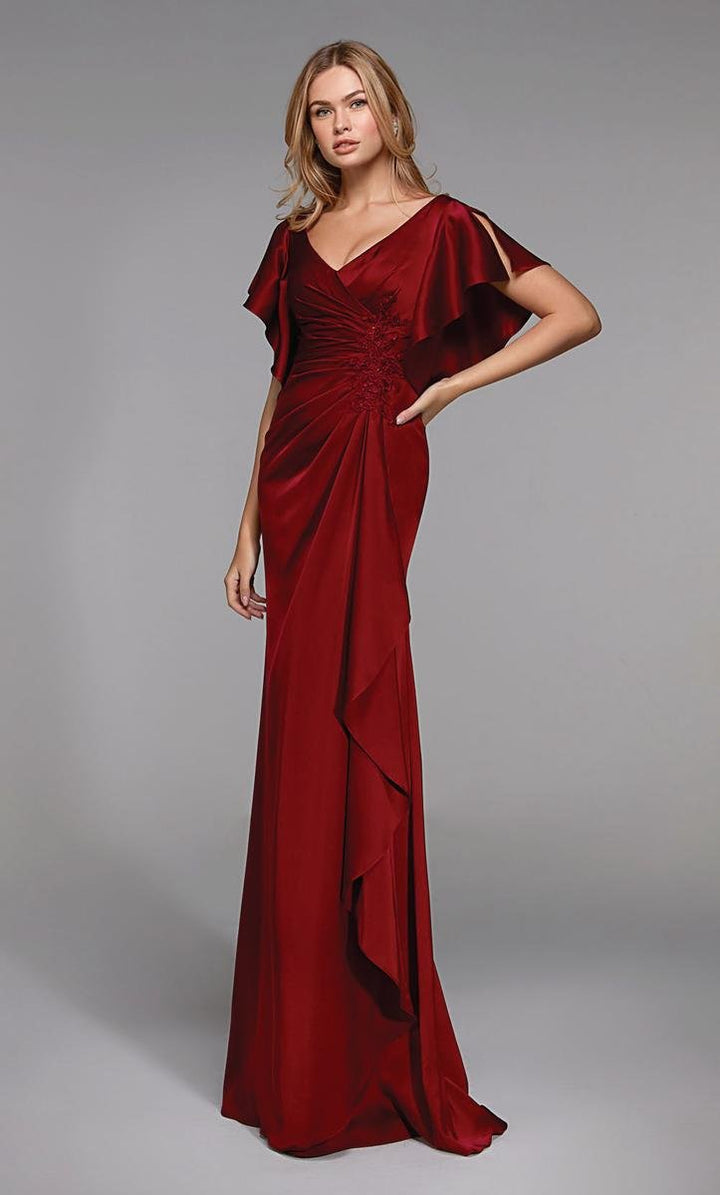 Alyce Paris 27520 Wine Prom Dress