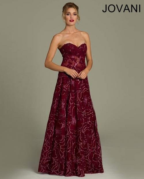 Jovani 14913 — Wine