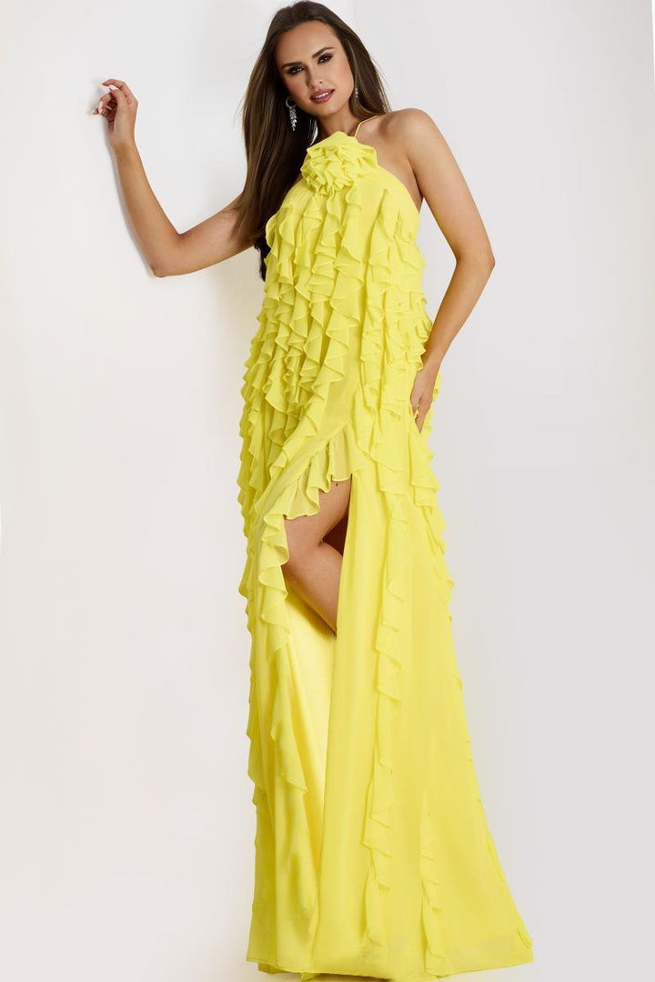 Jovani 39823 — Yellow