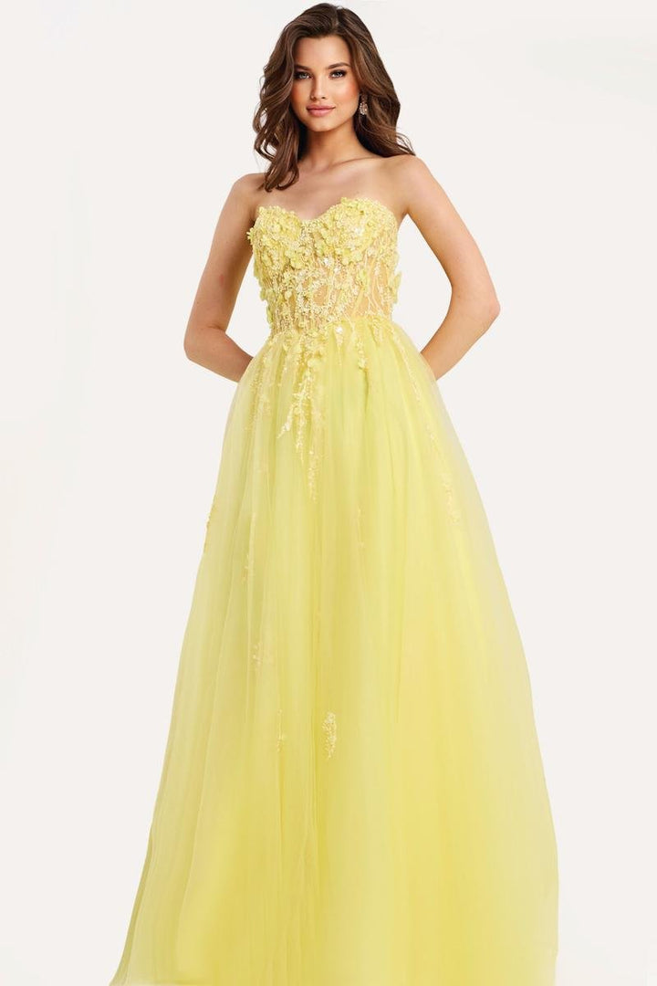 Jovani 49704 — Yellow