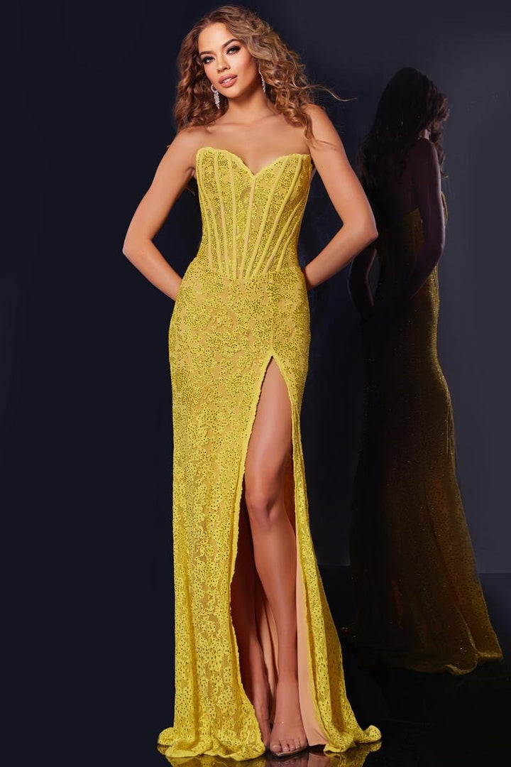 Jovani 43093 — Yellow