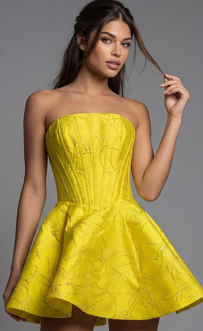 Jovani 51709 — Yellow