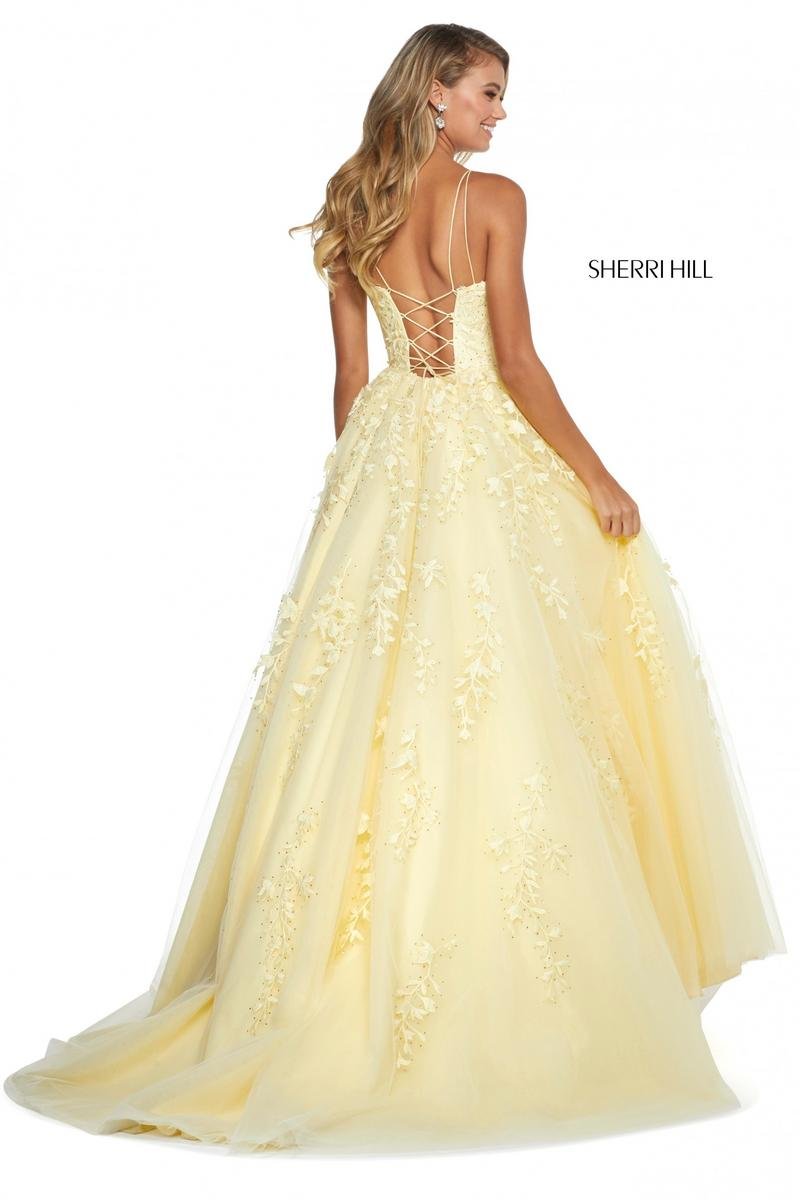 Sherri Hill 53116 — Yellow
