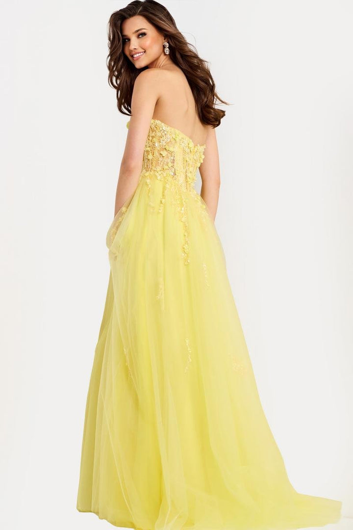 Jovani 49704 — Yellow