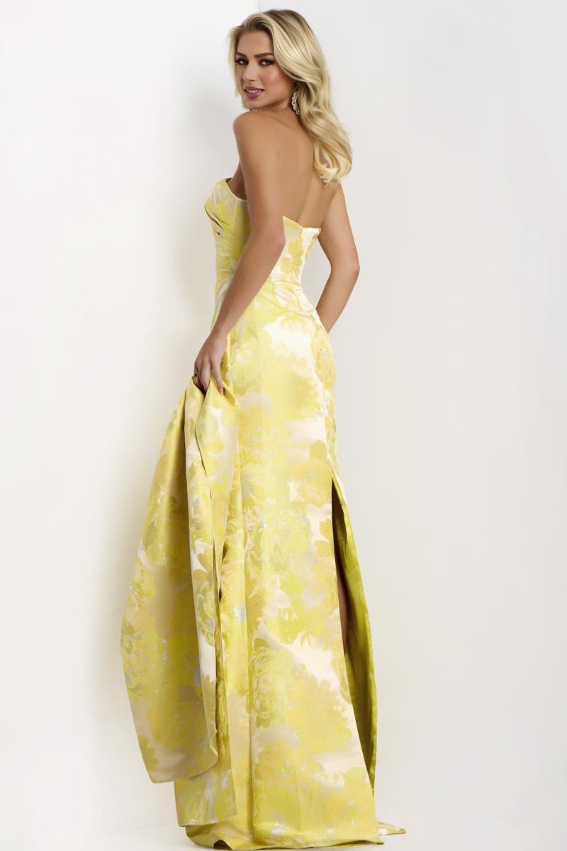 Jovani 45289 Yellow Prom Dress
