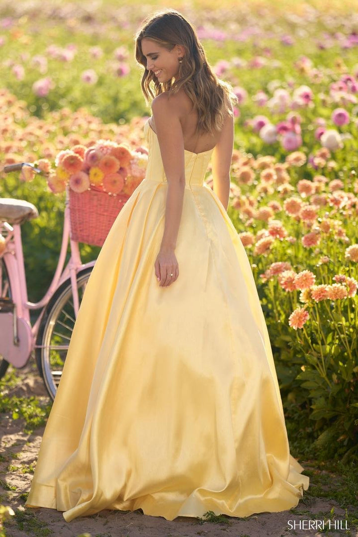 Sherri Hill 56133 — Yellow