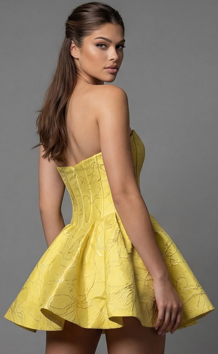 Jovani 51709 — Yellow