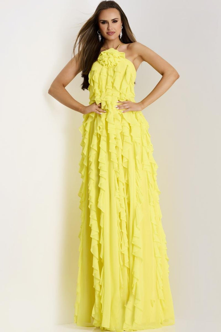 Jovani 39823 — Yellow