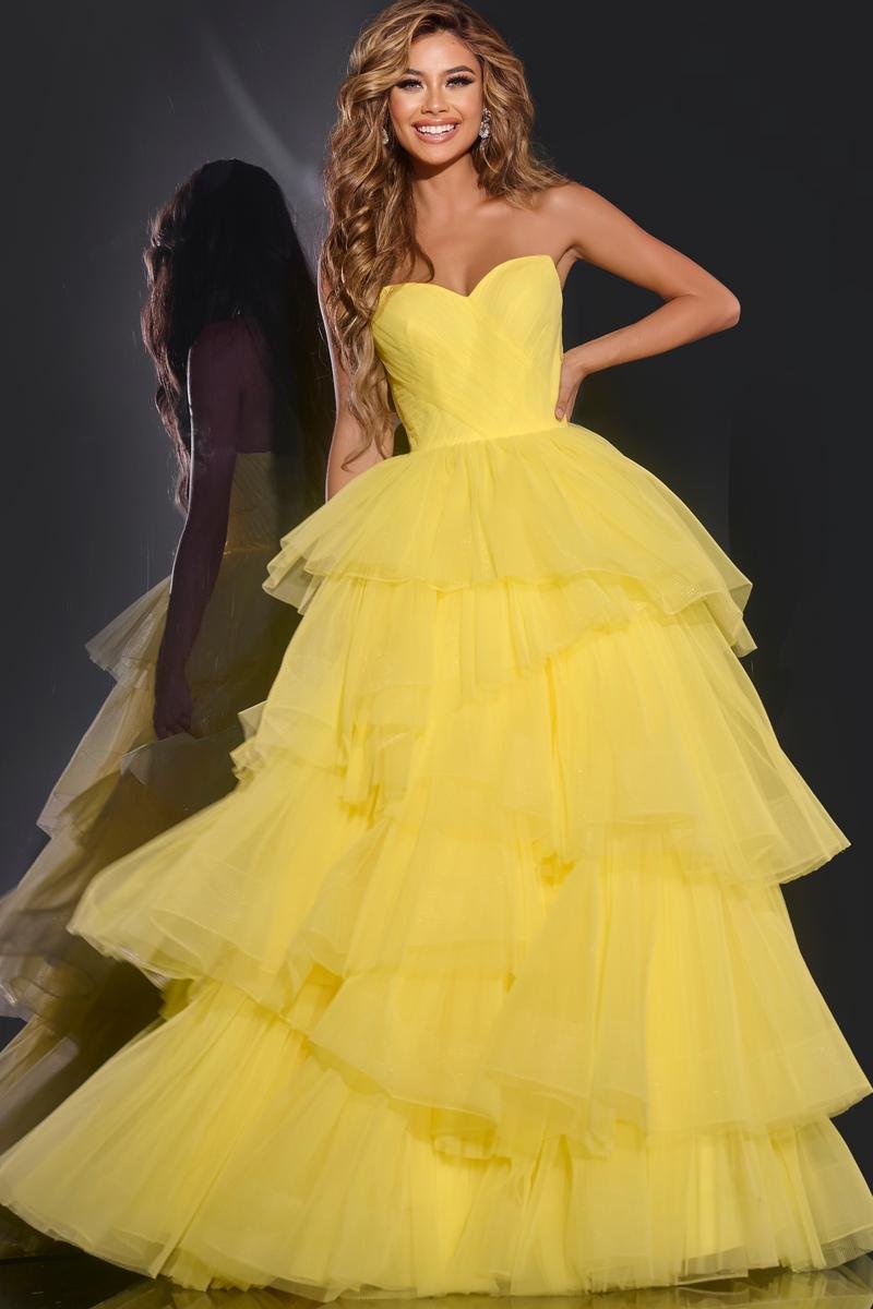 Jovani 40394 — Yellow