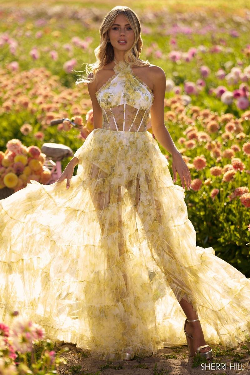 Sherri Hill 56382 — Yellow Rose